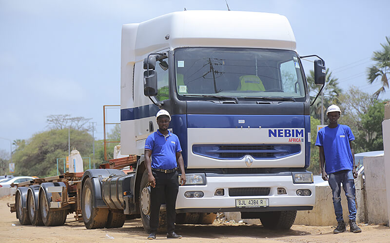Container transportation Nebim Africa