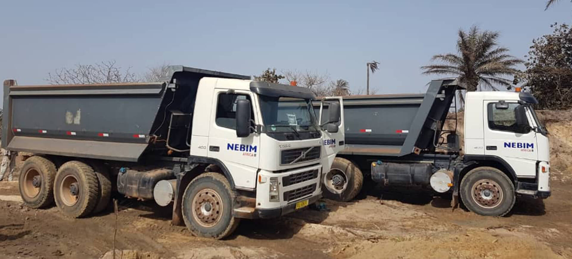 Volvo Dump Trucks Nebim Africa